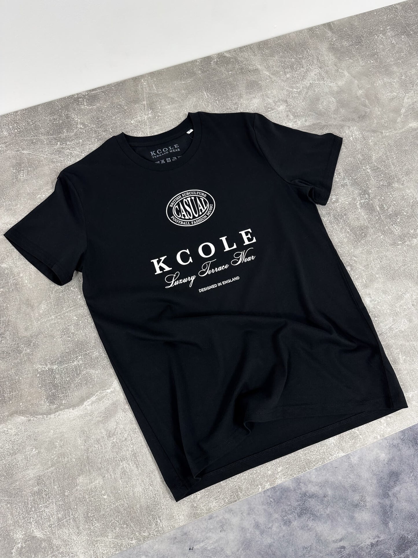 British Subculture Casual Tee - Black