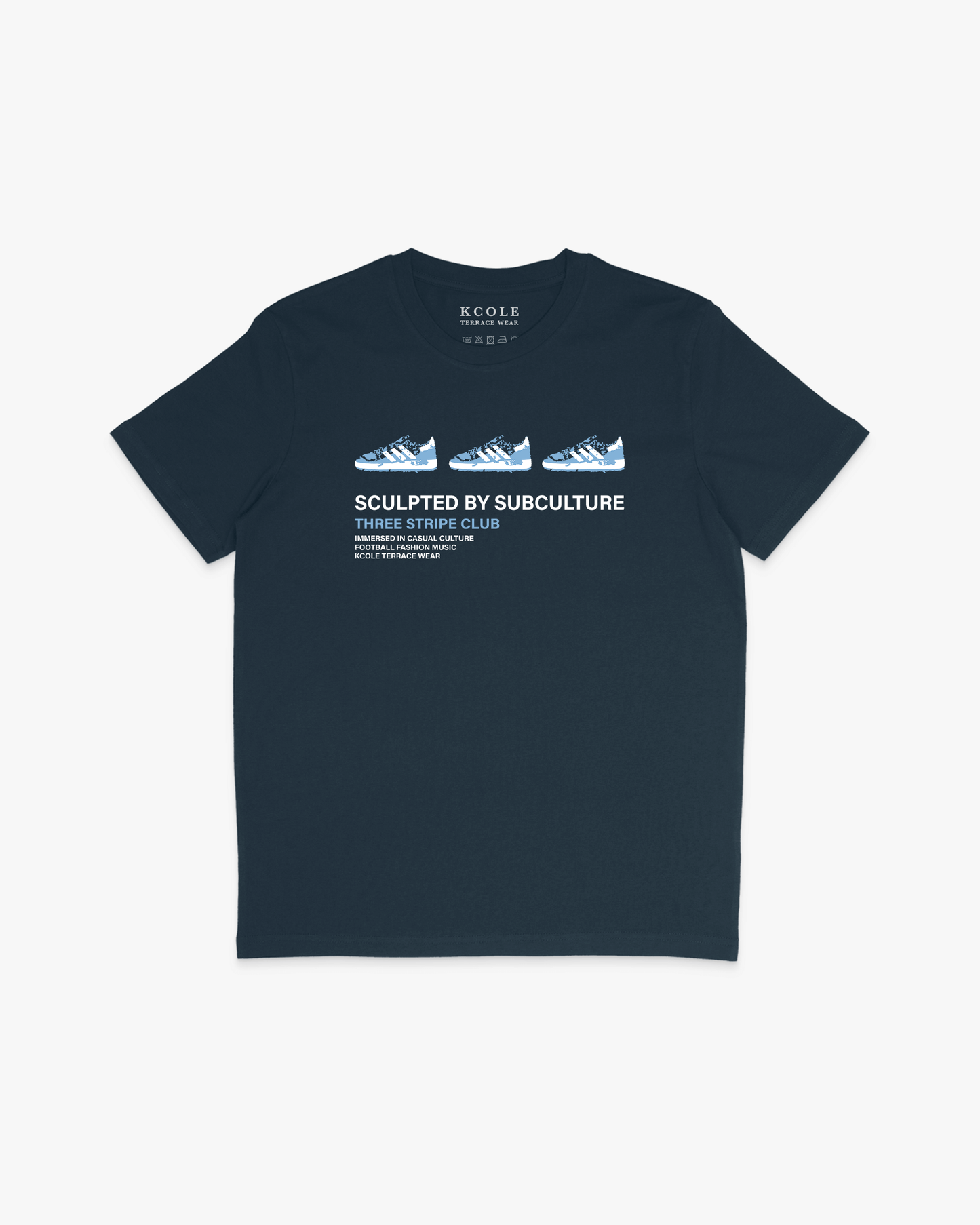 Sculpted By Subculture Tee - Navy