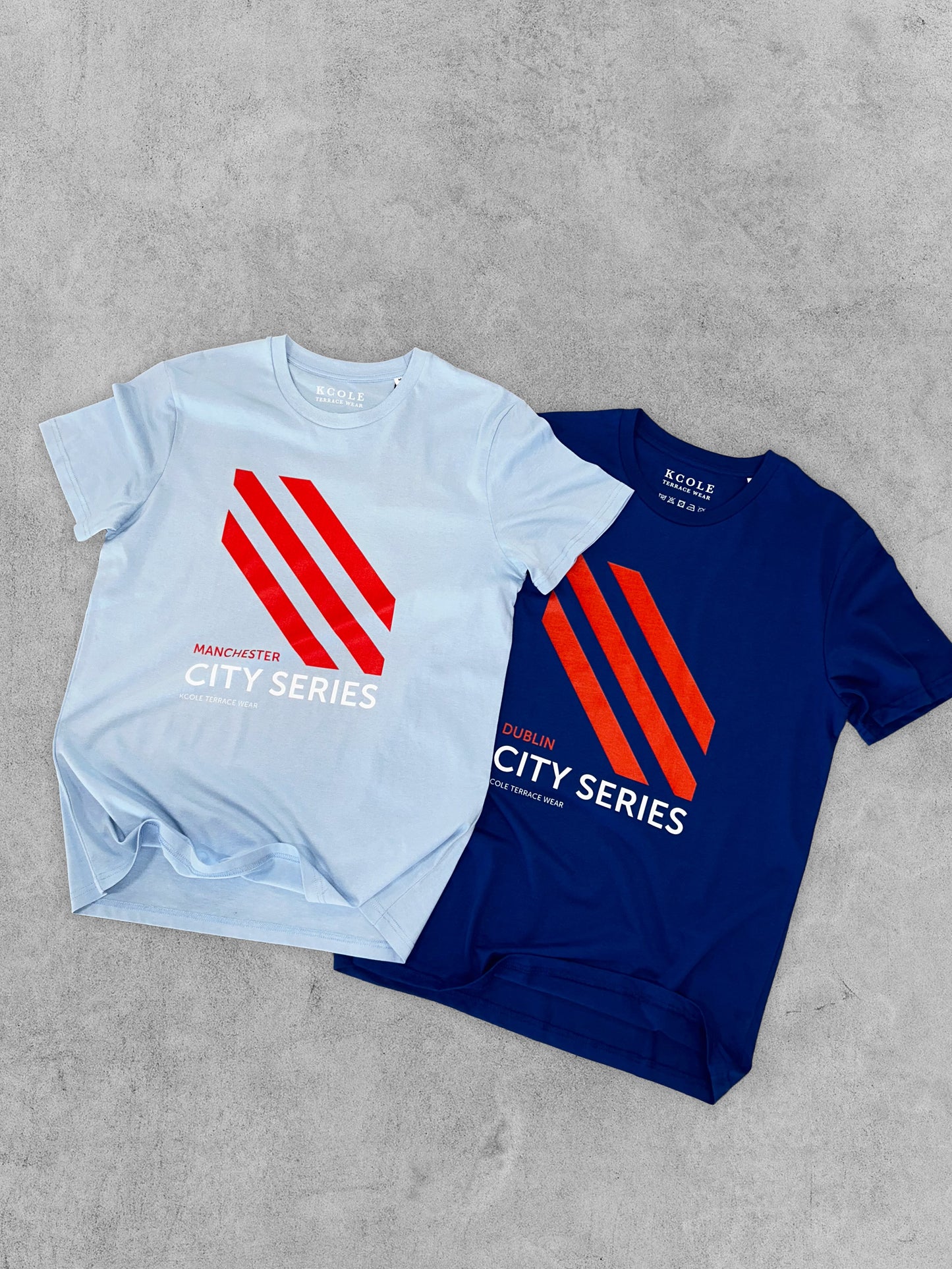 Manchester City Series Tee - Light Blue