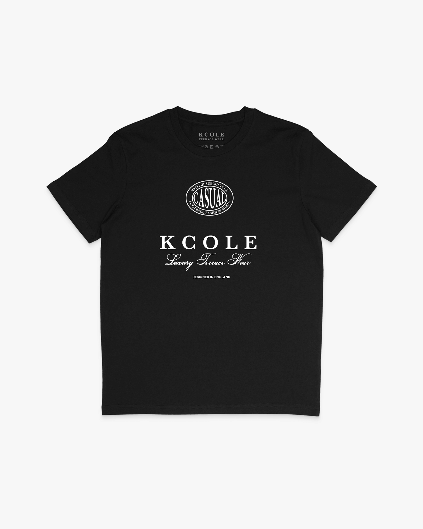 British Subculture Casual Tee - Black