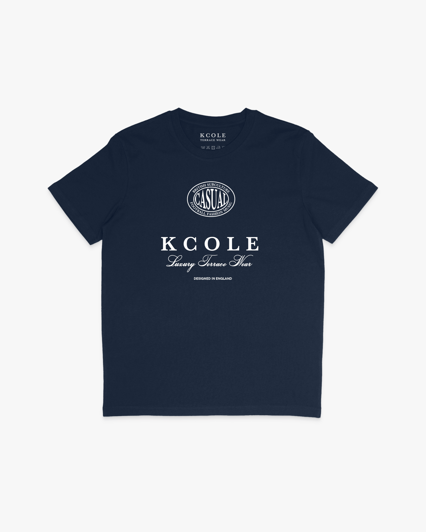 British Subculture Casual Tee - Navy