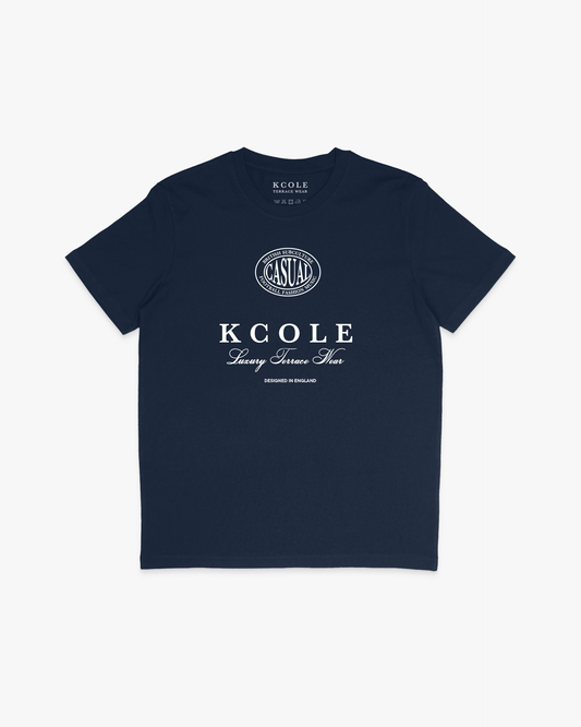 British Subculture Casual Tee - Navy
