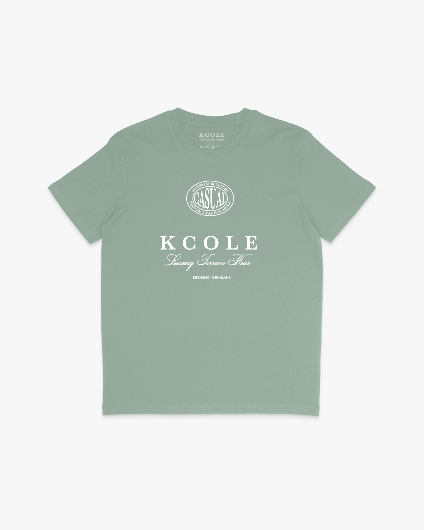 British Subculture Casual Tee - Mint Green